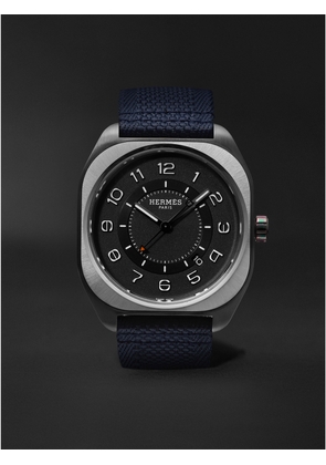 Hermès Timepieces - H08 Automatic 39mm Titanium and Canvas Watch, Ref. No. 049432WW00 - Men - Black