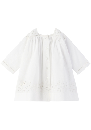 Caramel Baby White Claire Dress