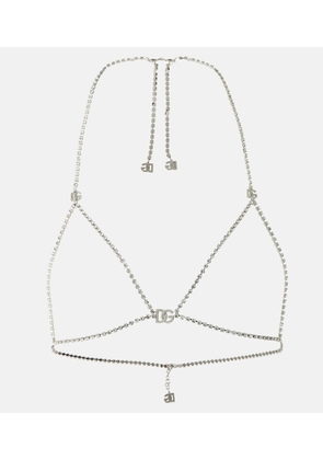Dolce&Gabbana Bijoux crystal-embellished bra