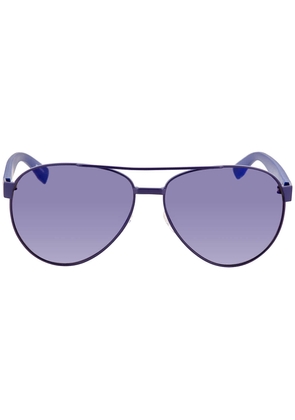 Lacoste Purple Pilot Unisex Sunglasses L185S 424 60
