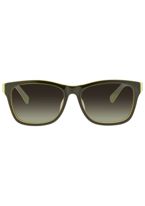 Lacoste Green Gradient Square Mens Sunglasses L683S 315 55