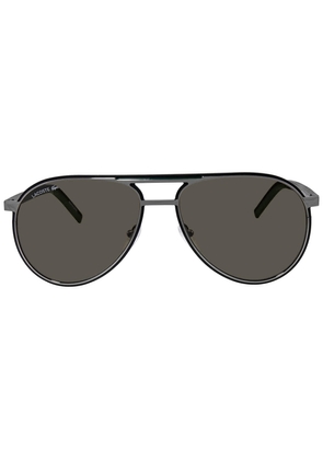 Lacoste Grey Pilot Unisex Sunglasses L193S 035 58