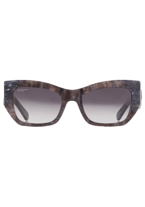 Salvatore Ferragamo Grey Gradient Cat Eye Ladies Sunglasses SF1059S 028 54