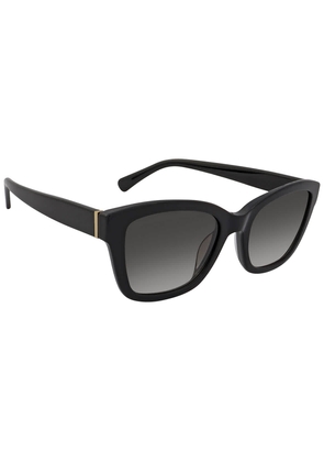 Longchamp Grey Gradient Square Ladies Sunglasses LO632S 001 53