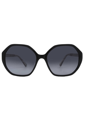 Kate Spade Grey Shaded Geometric Ladies Sunglasses WAVERLY/G/S 0807/9O 57