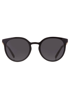 Dolce and Gabbana Dark Grey Teacup Ladies Sunglasses DG6189U 501/87 52