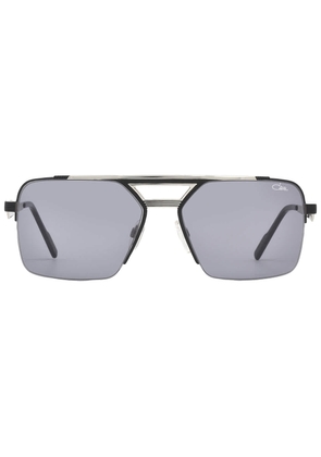 Cazal Grey Navigator Unisex Sunglasses CAZAL 9102 002 61