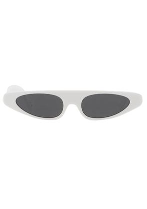 Dolce and Gabbana Dark Grey Irregular Ladies Sunglasses DG4442 331287 52