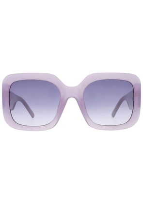 Marc Jacobs Violet Shaded Square Ladies Sunglasses MARC 647/S 0B1P/DG 53