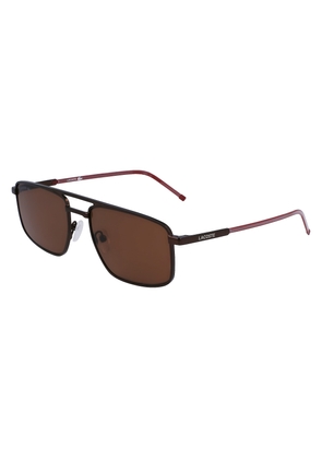 Lacoste Brown Navigator Mens Sunglasses L255S 201 56