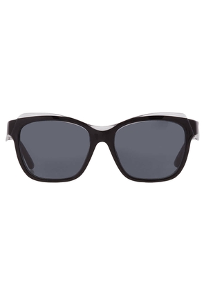 Emporio Armani Dark Grey Square Ladies Sunglasses EA4209 605187 54