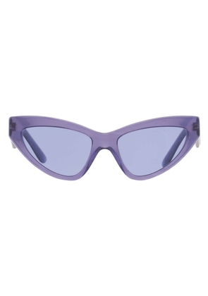 Dolce and Gabbana Violet Cat Eye Ladies Sunglasses DG4439 34071A 55