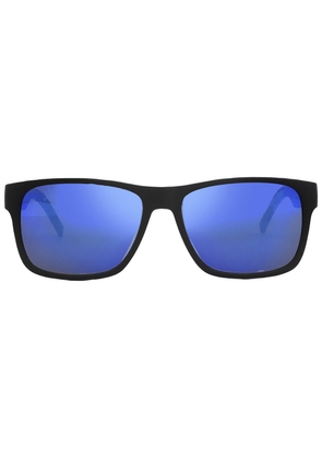 Tommy Hilfiger Mirror Blue Rectangular Mens Sunglasses TH 1718/S 00VK/Z0 56
