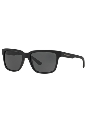 Armani Exchange Grey Square Unisex Sunglasses AX4026S 812287 56