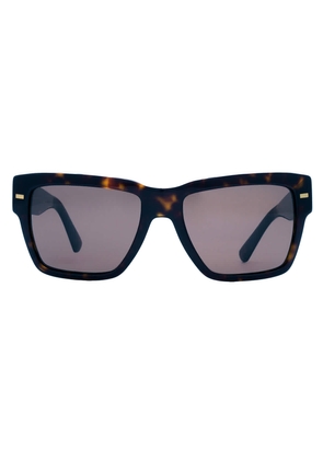 Dolce and Gabbana Dark Brown Square Mens Sunglasses DG4431 502/73 55