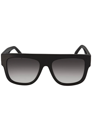 Alaia Azzedine Grey Gradient Rectangular Ladies Sunglasses AA0010S 001 54