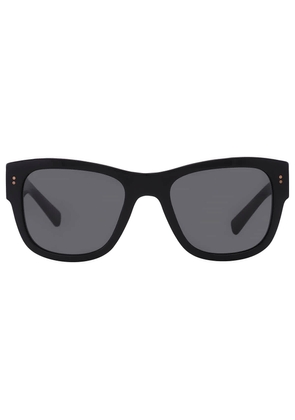 Dolce and Gabbana Grey Square Mens Sunglasses DG4338 501/87 52
