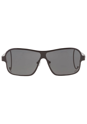 Raf Simons Grey Rectangular Sunglasses RAF19C3 50
