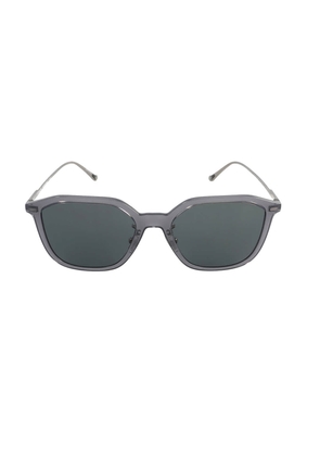 Coach Dark Grey Geometric Mens Sunglasses HC8355 571687 55
