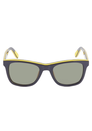 Lacoste Polarized Green Square Unisex Sunglasses L781SP 414 52