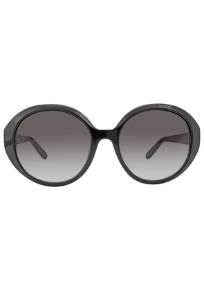 Salvatore Ferragamo Grey Gradient Round Mens Sunglasses SF1067S 001 57