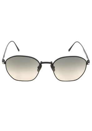 Persol Grey Gradient Irregular Titanium Unisex Sunglasses PO5004ST 800432 50