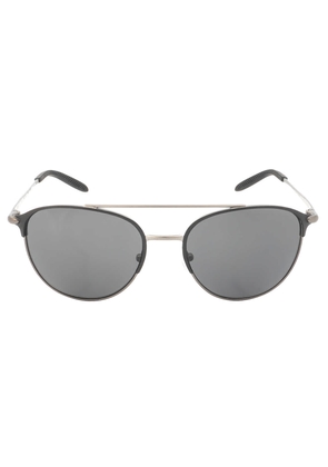 Michael Kors Dark Gray Solid Round Mens Sunglasses MK1111 100487 54