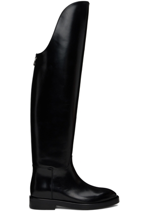 DURAZZI MILANO Black D-Ring Boots