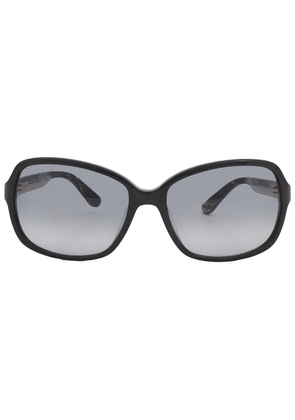Salvatore Ferragamo Grey Gradient Rectangular Ladies Sunglasses SF606S 001 58