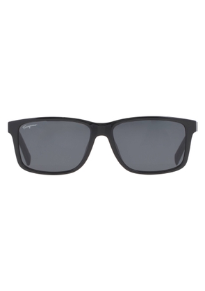 Salvatore Ferragamo Dark Grey Rectangular Mens Sunglasses SF938S 962 57