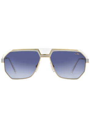 Cazal Blue Navigator Unisex Sunglasses CAZAL 790/3 003 61