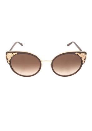 Chopard Brown Cat Eye Ladies Sunglasses SCHC82S 0300 54