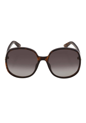 Dior Gradient Smoke Oversized Ladies Sunglasses DDOLL R1U 20A1