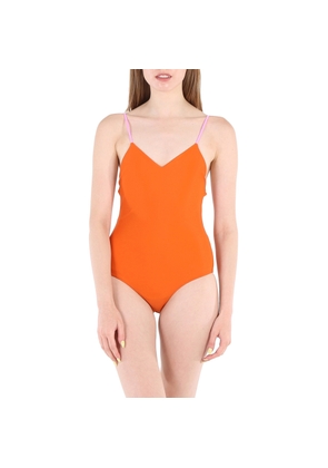 Rejina Pyo Paprika Ava One-Piece Swim Suit, Size Small