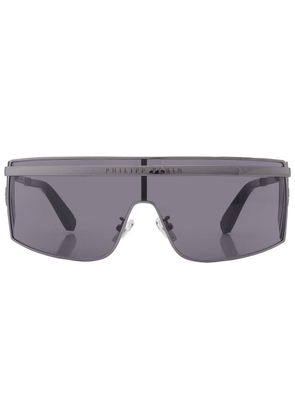 Philipp Plein Grey Wrap Mens Sunglasses SPP013M 0568 99
