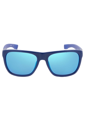 Lacoste Blue Square Unisex Sunglasses L664S 414 55