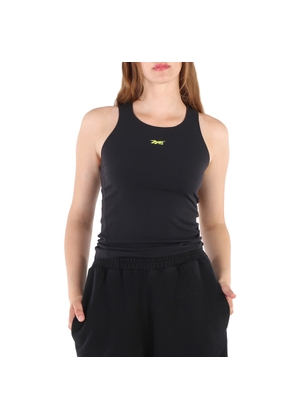 Reebok X Victoria Beckham Black Fitted Tank Top, Size Small