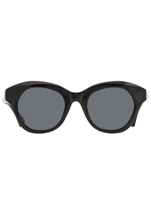 Dries Van Noten X Linda Farrow Grey Irregular Unisex Sunglasses DVN123C1SUN 48