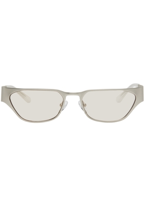 A BETTER FEELING Silver Echino Sunglasses