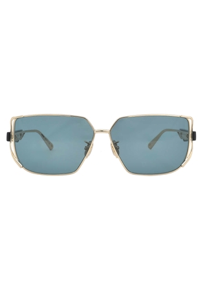 Dior ACHIDIOR Green Irregular Ladies Sunglasses CD40038U 10N 61