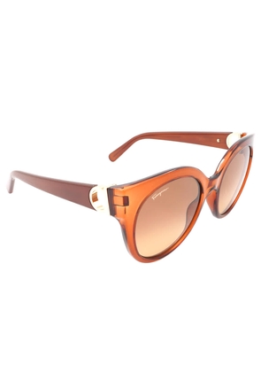 Salvatore Ferragamo Brown Gradient Butterfly Ladies Sunglasses SF1031S 261 53