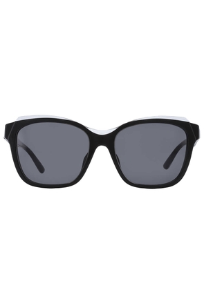 Emporio Armani Dark Grey Square Ladies Sunglasses EA4209F 605187 56