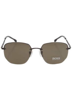 Hugo Boss Grey Square Mens Sunglasses BOSS 1344/F/SK 0003/IR 60