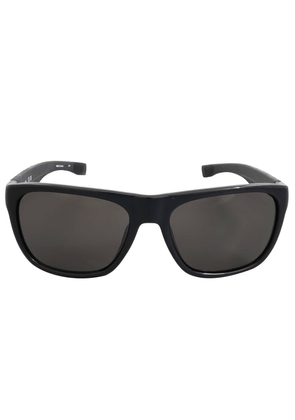 Lacoste Black Square Unisex Sunglasses L664S 001 55