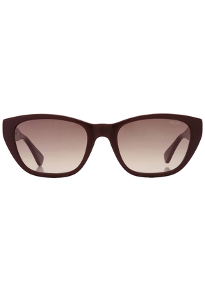 Moschino Brown Cat Eye Ladies Sunglasses MOS130/S 0LHF/HA 55