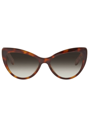 Salvatore Ferragamo Green Gradient Cat Eye Ladies Sunglasses SF930S 238 56