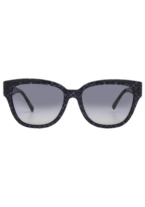 Coach Blue Gradient Cat Eye Ladies Sunglasses HC8379F 57654L 57