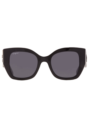 Salvatore Ferragamo Grey Butterfly Ladies Sunglasses SF1045S 001 51