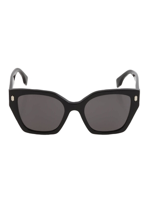Fendi Smoke Cat Eye Ladies Sunglasses FE40070I 01A 54