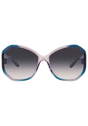 Salvatore Ferragamo Blue Butterfly Ladies Sunglasses SF942S 431 61